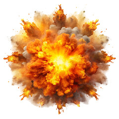 explosion border transparent background