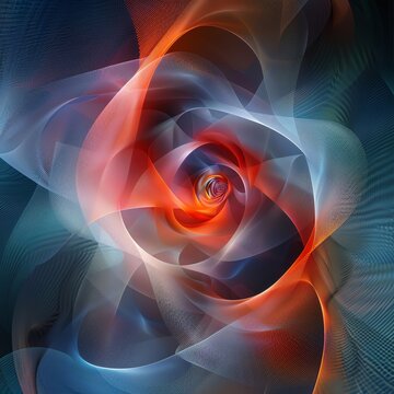 Hyperbola Abstract background A type of smooth curve lying in a plane