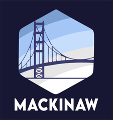 mackinaw city michigan with beautiful views