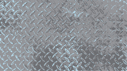 3-51c. Steel tread plate pattern. Smooth aluminum bottom printing.	