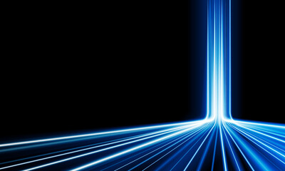 Abstract speed Key Door open Light launching product concept Hitech communication concept innovation background,  vector design