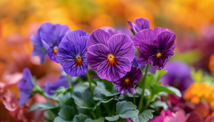 Pansy in Seasonal Context, Pansies are often associated with certain seasons, such as spring or fall, due to their resilience to cooler temperatures