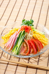 暑い日に美味しい冷やし中華　冷麺