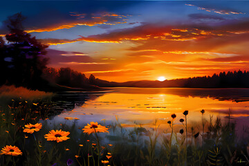 Create an art that not often created, high demand in image selling platforms, proper image to sell on digital art platforms,
