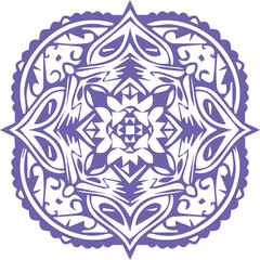 Beautiful mandala art, vector mandala design