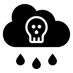 acid rain icon