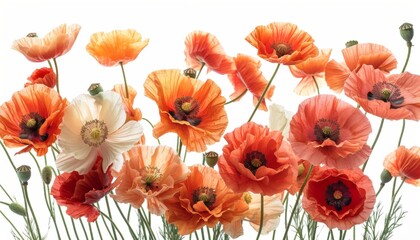 Poppy Bouquets and Arrangements, Create visually appealing compositions featuring poppy bouquets or floral arrangements