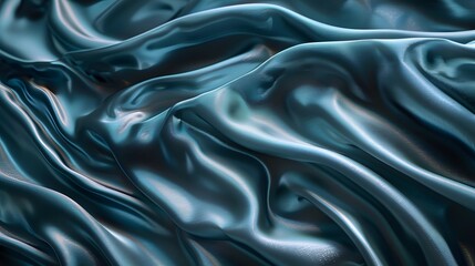 Obraz premium liquid wave caressing of luxurious silk