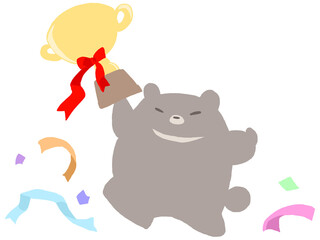 トロフィーくま
