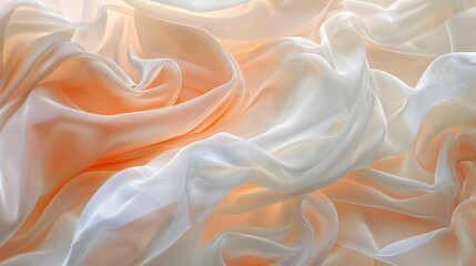 liquid wave caressing of luxurious silk