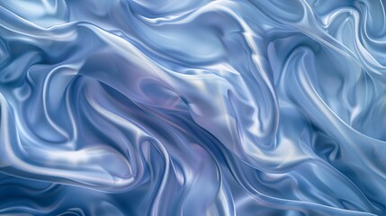 Obraz premium liquid wave caressing of luxurious silk