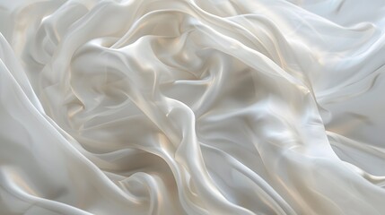 Obraz premium liquid wave caressing of luxurious silk