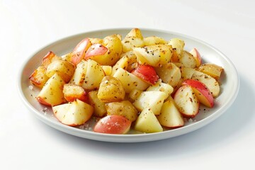 Flavorful Apple and Potato Hash with Buttery Goodness