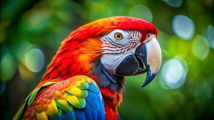 Fototapeta premium Stunning Macaw Bird Image for Design Projects