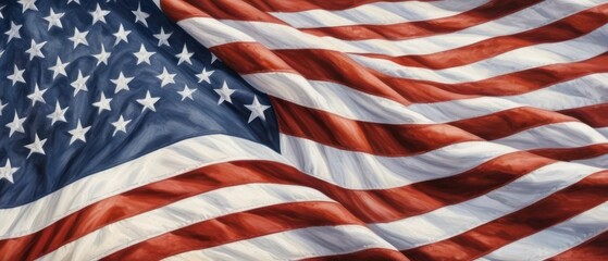 Obraz premium American flag on black background for Memorial Day. Remember the brave.