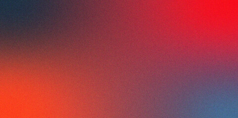 Gold red peach orange yellow abstract background blurred shine.  Red color gradient, ombre effect with rough, grain, noise, and bright spots. Vibrant Grunge Grainy mix Color gradient ombre.