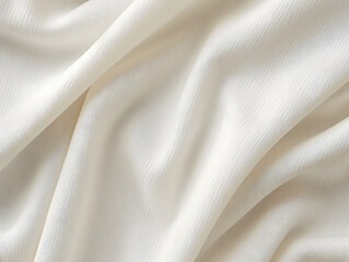 white silk fabric created with generative ai