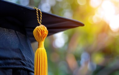 Black Graduation Cap