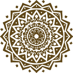 Beautiful mandala art, vector mandala design