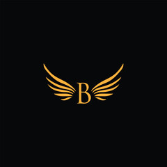 B wings logo and brand identity