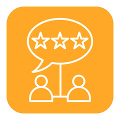 Satisfaction Survey vector icon. Can be used for Customer Feedback iconset.