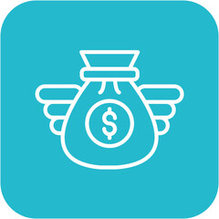 Loss Rebates vector icon. Can be used for Casino iconset.