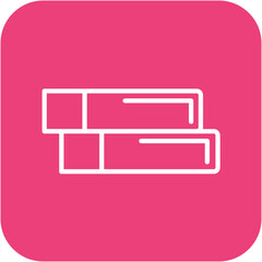 Billets vector icon. Can be used for Mettalurgy iconset.