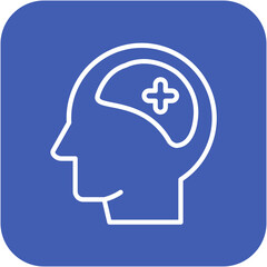 Clinical Psychology vector icon. Can be used for Psychology iconset.