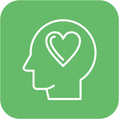 Mental Health vector icon. Can be used for Psychology iconset.