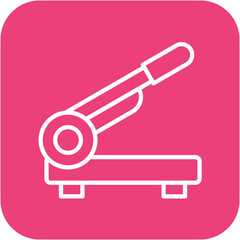 Paper Cutter vector icon. Can be used for Printing iconset.