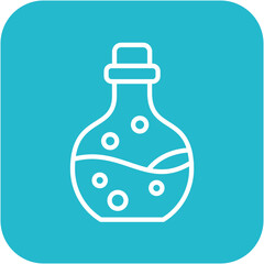 Potion vector icon. Can be used for Fairytale iconset.
