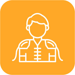 Prince vector icon. Can be used for Fairytale iconset.