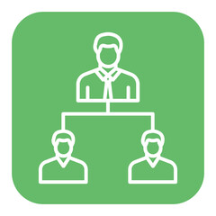 Employee Management vector icon. Can be used for Crisis Mangement iconset.