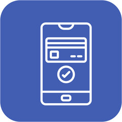 Apple Pay vector icon. Can be used for Digital Retail iconset.