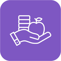 Altruism vector icon. Can be used for Core Values iconset.