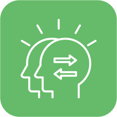 Harmony vector icon. Can be used for Core Values iconset.