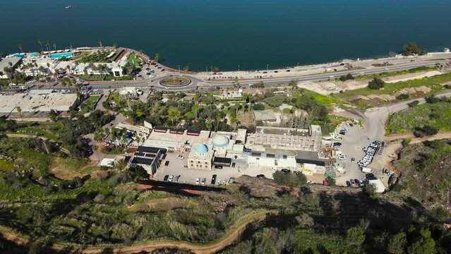 Tomb of Rabbi Meir Baal Hans
A drone shot over the tomb complex near the Sea of Galilee near Tiberias.
Rabbi Meir Baal Hans was a Jewish rabbi from the first century AD.