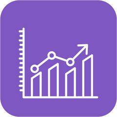 Sales Performance vector icon. Can be used for Business Performance iconset.