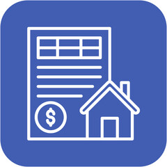 Collateral vector icon. Can be used for Loan iconset.