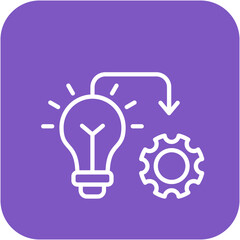 Implementation vector icon. Can be used for Action Plan iconset.