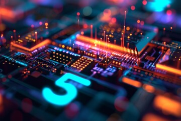 Next-generation 5G technology visualization, Advanced Technology Concept Visualization ideas, Ai generated