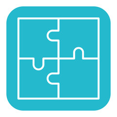 Puzzle Solution vector icon. Can be used for Business and Finance iconset.