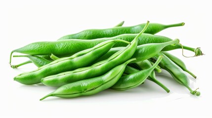 Fresh green beans.