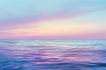 Obraz premium Soft pastel hues merging into a seamless gradient, like a whisper of dawn.