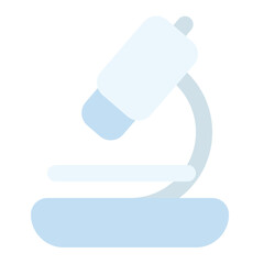 microscope icon for illustration