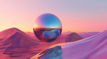 sunrise in the mountains