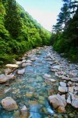 柿其渓谷・かきぞれけいこく（長野県・南木曽町）