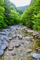 柿其渓谷・かきぞれけいこく（長野県・南木曽町）