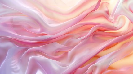 Fototapeta premium A sleek abstract art design background featuring a silky wave.