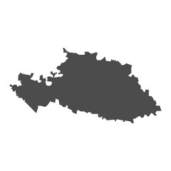 Obraz premium Beed map dist map